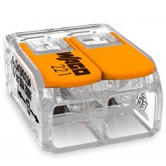 کانکتور دو‌ خانه وگو سایز 6